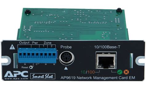 Difference between a Network Management Card and 